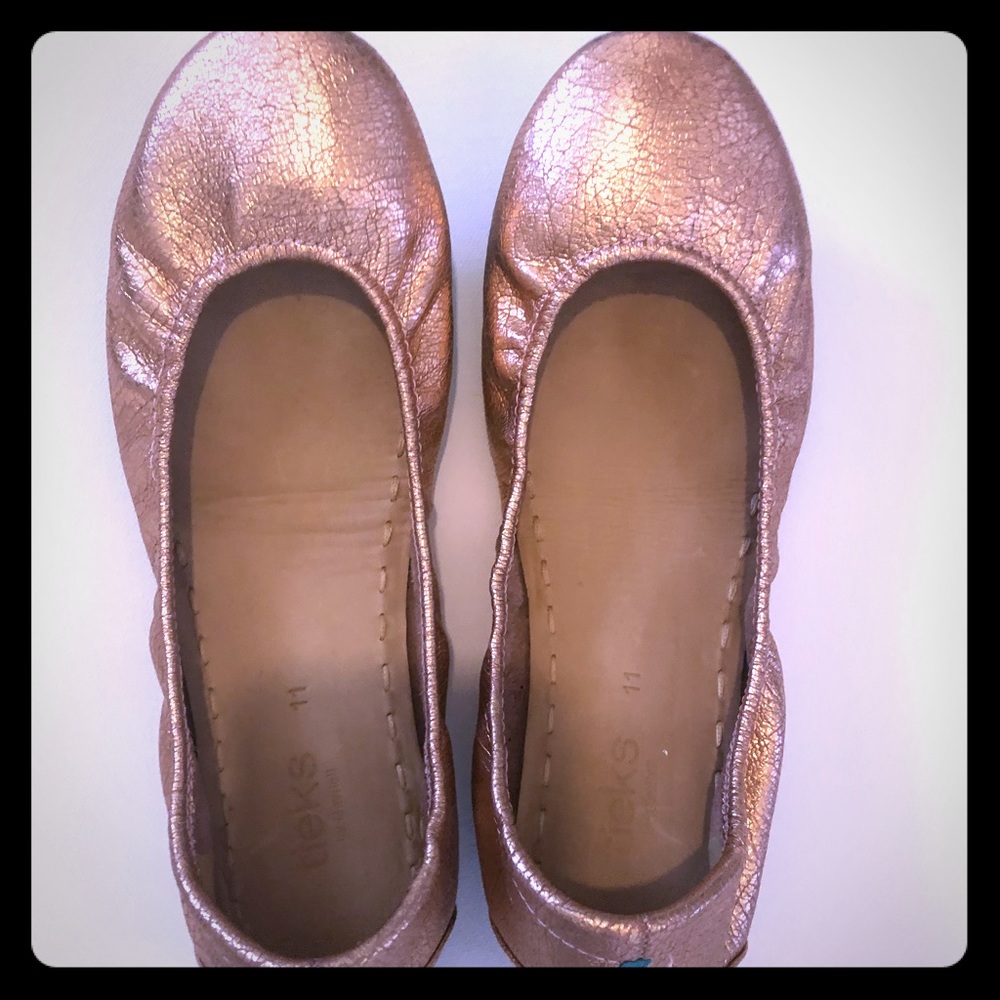 Tieks, Rose Gold Glam, Size 11